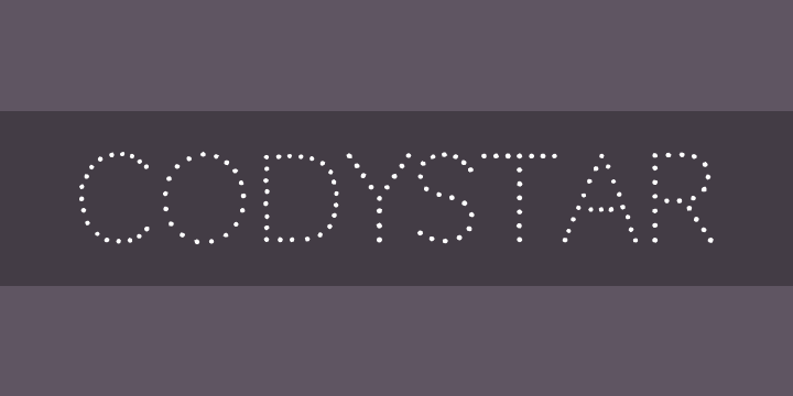 Codystar Font