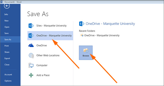 Jangan lupa untuk menggunakan OneDrive sebagai pusat tempat penyimpanan file Word yang kamu miliki.