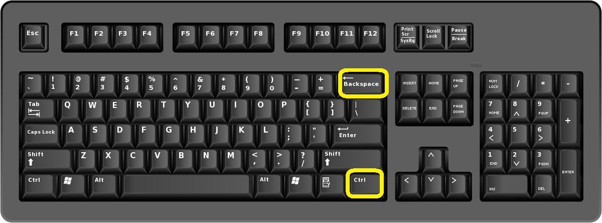 Menghapus Halaman Word Dengan CTRL + Backspace