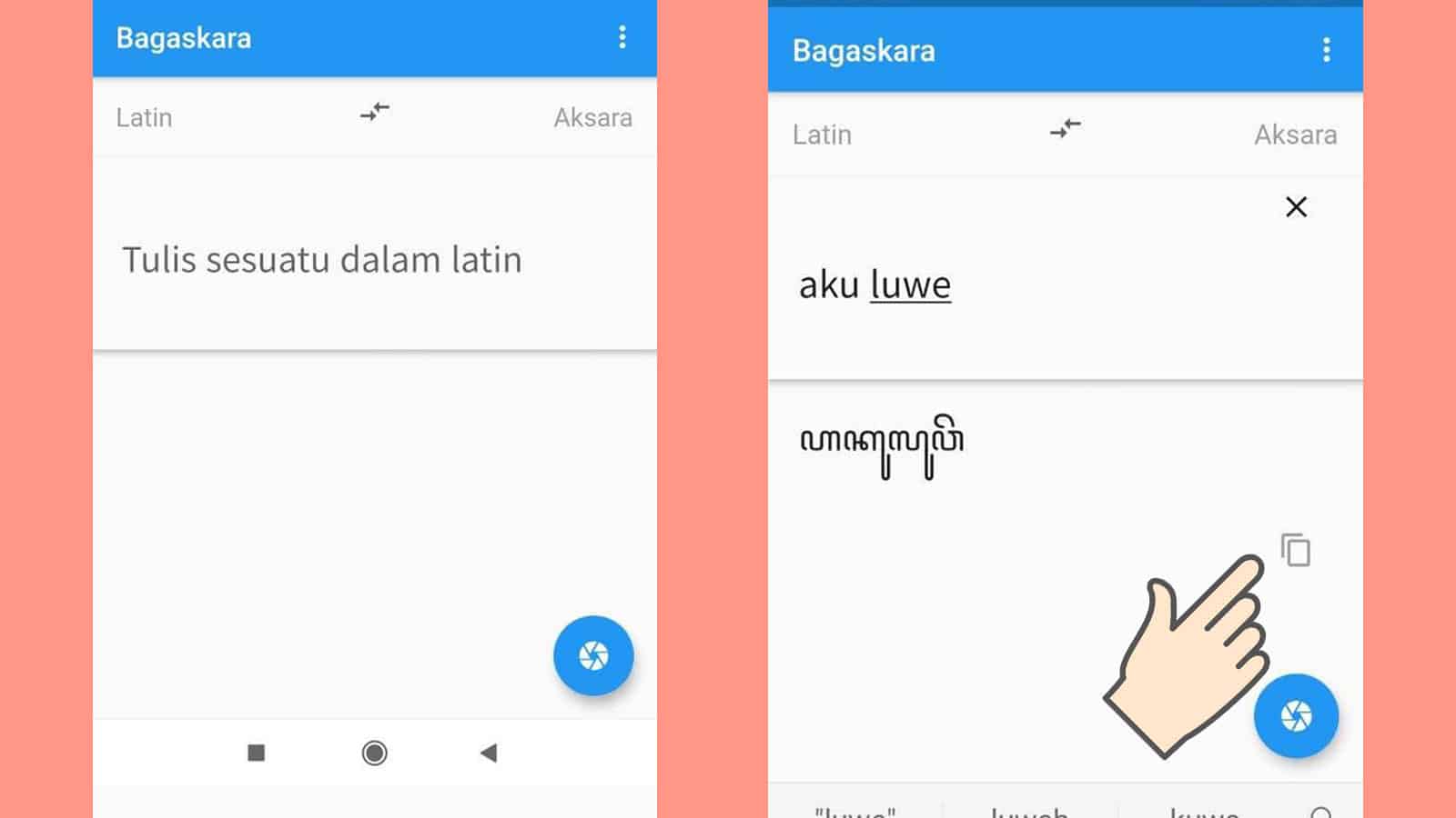 Cara Menulis Aksara Jawa dengan Translate