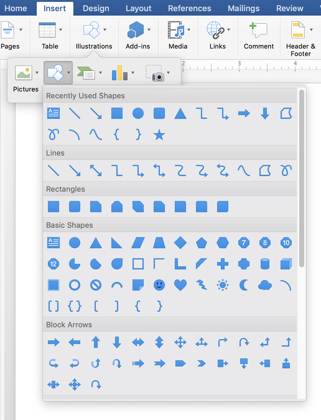 Klik pada menu symbol yang terletak sesuai clip artdan sebelum shape, kemudian tekan tombol advanced symbol