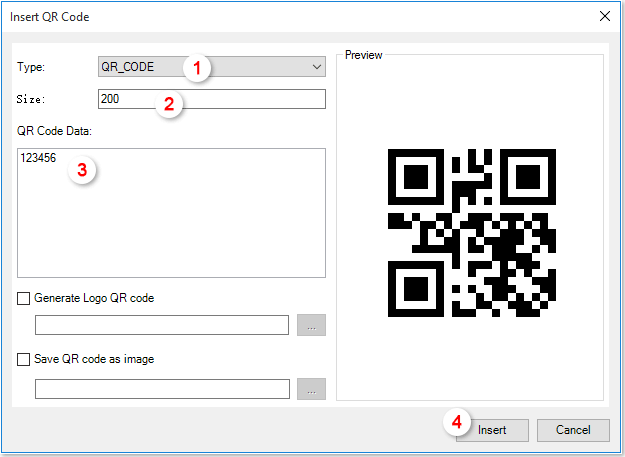 Nantinya, akan muncul kolom pencarian untuk memasukkan perintah. Silahkan untuk menuliskan QR Code