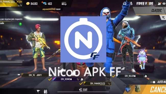 Link Download Nicoo FF Apk Terbaru 2023