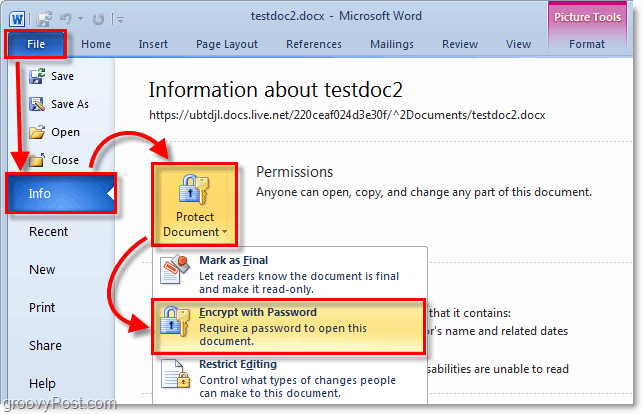 Selanjutnya pilih Encrypt with Password