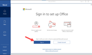 4 Cara Sign In Microsoft Word di Laptop dan HP