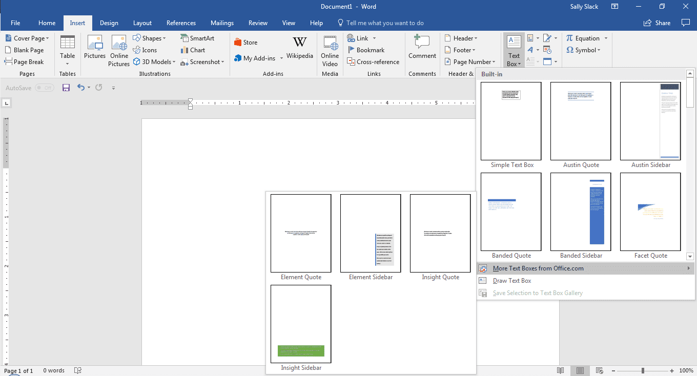 Apa Itu Text Box di Word?