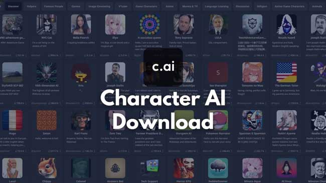 Link Download Character AI Apk Terbaru 2023