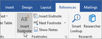 Lanjutkan dengan klik Insert Footnote atau Insert Endnote agar Word bisa secara otomatis menggunakan pengaturan ini