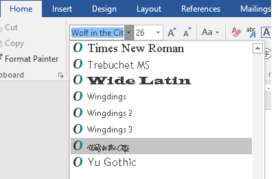 Lanjutkan dengan memilih Font Style dan Font Size sesuai dengan keinginan. Ada baiknya untuk ukuran font tersebut lebih besar dibandingkan font lainnya yang ada