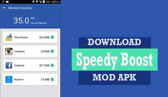 Link Download Speedy Boost Mod Apk Terbaru 2023
