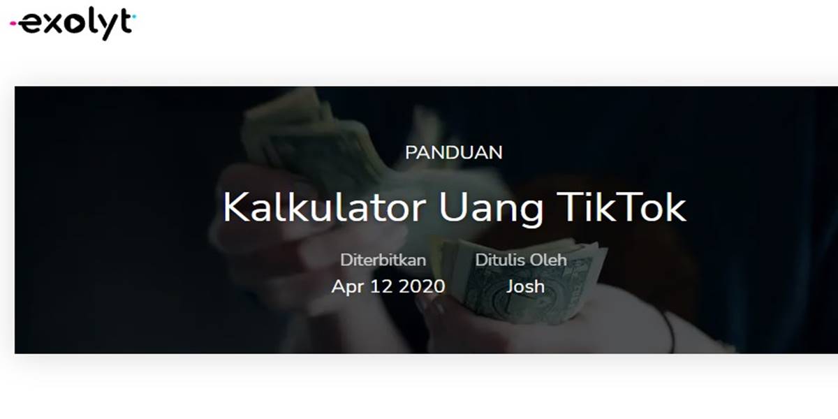 Kalkulator TikTok Uang Rupiah 2023 Cari Tahu Penghasilan