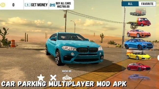 Car Parking Multiplayer Mod Apk Unlimited Money & All Cars 2023