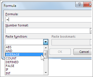 Di grup Function, klik tombol AutoSum dan pilih COUNT dari daftar fungsi yang muncul