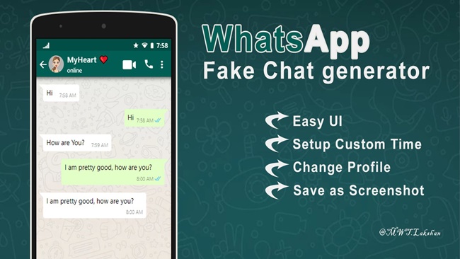 Fake WhatsApp Chat Generator Apk