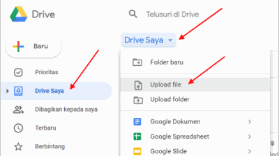 Setelah itu pilih download as Microsoft Word