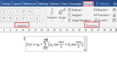 Cara Menulis Rumus Matematika di Word