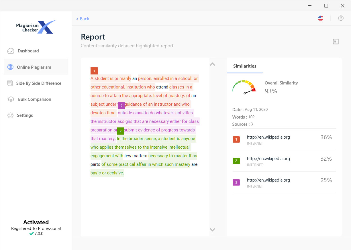 Cek dengan Plagiarism Tool