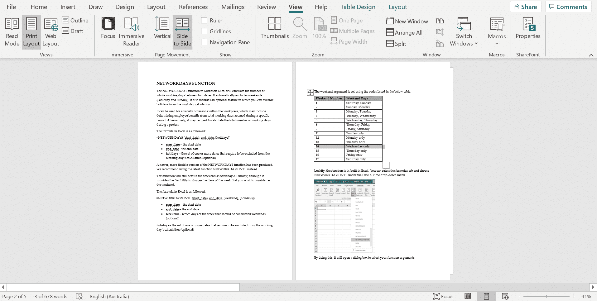 Di tab tersebut ada beberapa menu yang dipisahkan oleh garis pembatas vertikal. Pada menu Page Movement, defaultnya adalah Vertical. Ganti menjadi Side to Side untuk mengubah tampilannya