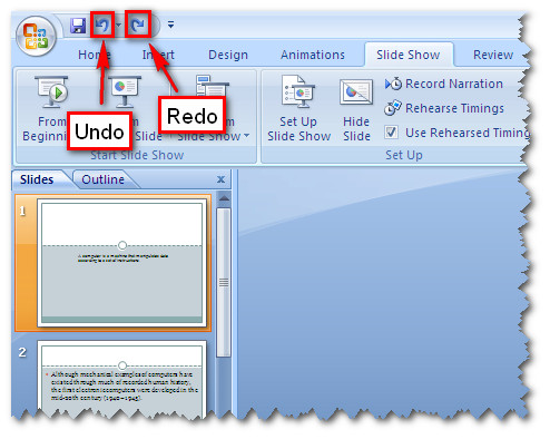 Setelah kamu melakukan sesuatu di Word, dan ingin membatalkannya, bisa klik perintah Undo di Quick Access Toolbar (berada di bagian kiri atas)