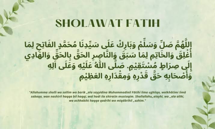 Sholawat fatih