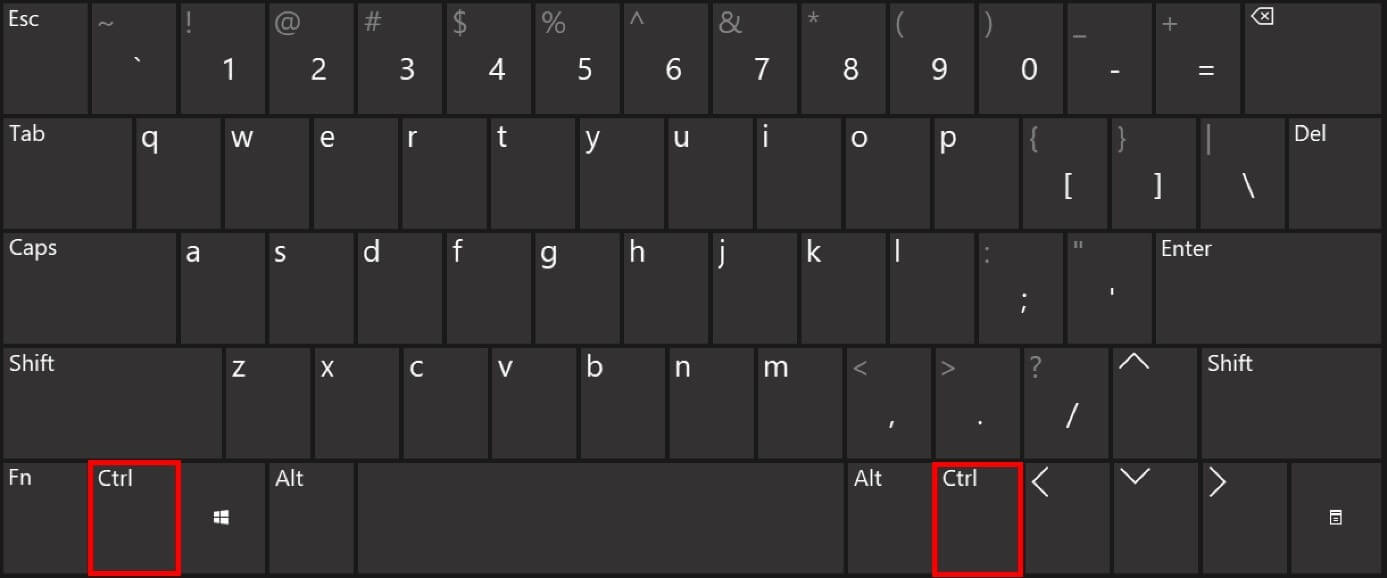 Klik tombol bertuliskan CTRL di keyboard dan jangan lupa sembari menekan mouse ke tempat tulisan yang ingin dipindahkan.